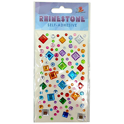 Стразы самоклеящиеся, 13x7,5см, Art Studio Of Happiness
