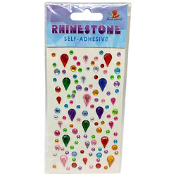 Стразы самоклеящиеся, 13x7,5см, Art Studio Of Happiness