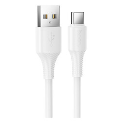 USB кабель Hoco X120, Type-C, 1.0 м., Белый