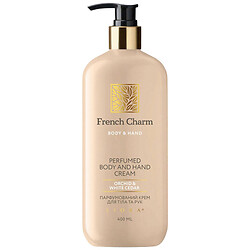 Крем для тела, рук парфюмированный Liora Orchid&White cedar, 400 мл