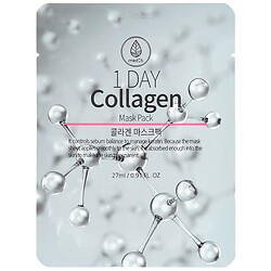 Маска для обличчя тканинна MED B 1 Day з колагеном, 27 мл