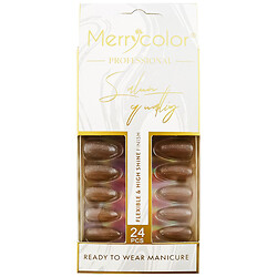 Набір нігтів накладних в асортименті, 24 шт