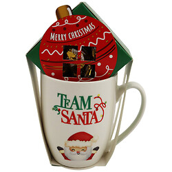 Набір подарунковий Becky's Різдвяний: чашка порційна з праліне