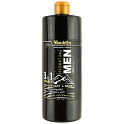 Шампунь для волосся чоловічий 3в1 Monblan, 1000 мл