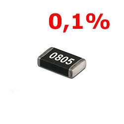 SMD-резистор (0805) 1 kom ±0,1% 50ppm