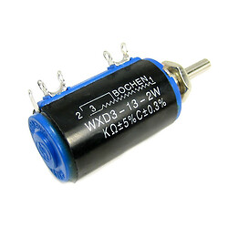 Резистор подстроечный WXD3-2W-100R