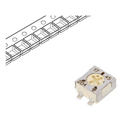 Резистор подстроечный TS53YL200K