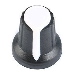 Ручки для потенциометров KNOB-PLB-15X17X6-WHITE