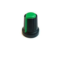Ручки для потенциометров KNOB-PLB-15X17X6-GREEN