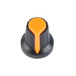 Ручки для потенціометрів KNOB-PLB-15X17X6-ORANGE