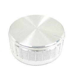Ручки для потенціометрів KNOB-AL-40X17X6-SILVER