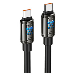 USB кабель Hoco U143 Joy, Type-C, 1.2 м., Чорний