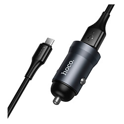 АЗУ Hoco Z62 Energy, С кабелем, MicroUSB, Серый