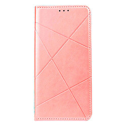 Чохол (книга) Xiaomi Redmi 15, Business Leather, Рожевий