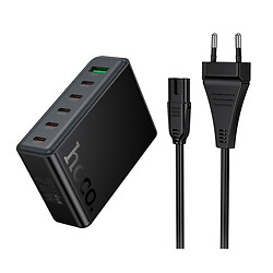 Сетевая зарядная станция Hoco C152A Modern, Черный