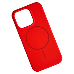 Чохол (накладка) Apple iPhone 13, Air Beats, MagSafe, Червоний