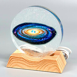 Ночник Кристаллический круг Солнечная система, Разноцветный