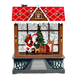 Ночник Рождественский дом, Разноцветный