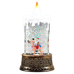 Ночник Рождественская свеча, Разноцветный