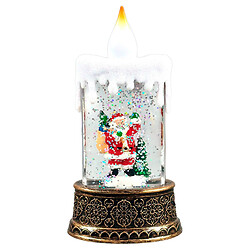 Ночник Рождественская свеча, Разноцветный