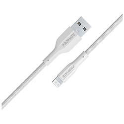 Кабель Promate xCord-Ai200 Apple iPhone SE 2022 / iPhone 14 Pro Max / iPhone 14 Plus / iPhone 14 Pro / iPhone 14 / iPhone 13 Pro / iPhone 13 Mini / iPhone 13 / iPhone 13 Pro Max / iPhone 12 Mini / iPhone 12 Pro Max, Lightning, 2.0 м., Белый