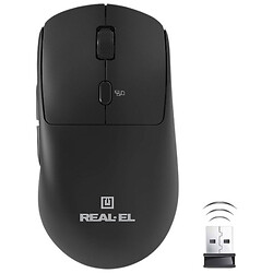Миша REAL-EL RM-355W, Чорний