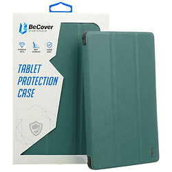 Чехол (книжка) Apple iPad Air 11, BeCover Soft Edge, Dark Green, Зеленый