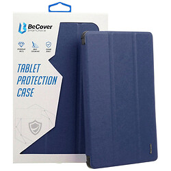 Чехол (книжка) Apple iPad Air 11, BeCover Tri Fold Hard, Deep Blue, Синий