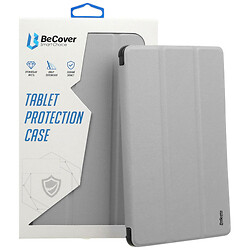 Чехол (книжка) Apple iPad Air 11, BeCover Tri Fold Soft TPU, Серый