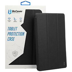Чехол (книжка) Apple iPad Air 11, BeCover Tri Fold Soft TPU, Черный