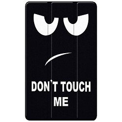 Чехол (книжка) Lenovo Tab K9 / Tab One, BeCover Smart Case, Don't touch, Рисунок