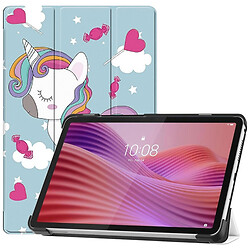 Чехол (книжка) Lenovo Tab K9 / Tab One, BeCover Smart Case, Unicorn, Рисунок