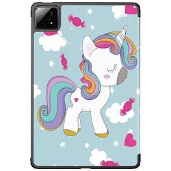 Чохол (книжка) Xiaomi Pad 6S Pro, BeCover Smart Case, Unicorn, Малюнок
