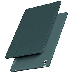 Чехол (книжка) Apple iPad Air 4 2020 / iPad Air 5 2022, BeCover Tri Fold Soft TPU, Dark Green, Зеленый
