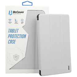 Чехол (книжка) Apple iPad Mini 6, BeCover Ultra Slim Origami Transparent, Серый