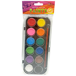 Акварельні фарби, 12 кольорів, 2,7см, Art Studio Of Happiness