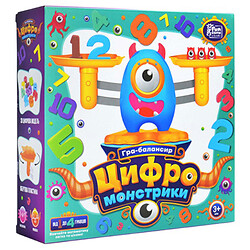 Балансир "Цифро Монстрики", 3 уровня сложности, в коробке, 4FUN Game Club