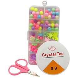 Бисер с набором в коробке, 14x7x2,1см, Mic