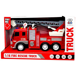 Машина "Пожарная машина", свет, звук, брызгает водой, короб. 32x11,5x18,5 см, Zhongyou