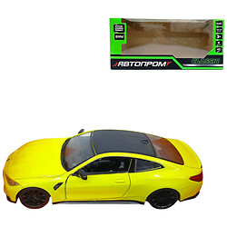 Машина мет. "BMW M4", батарейки, свет, звук, откр. двери, Автопром