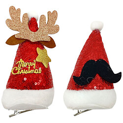 Новогодние шпильки "Колпачок", 15 см, 2 вида, Mic