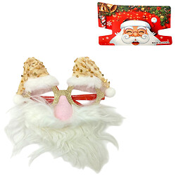 Очки новогодние "Санта с носом и бородой", Mic