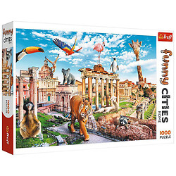 Пазли "Веселі міста: Дикий Рим", 1000 елементів, Trefl