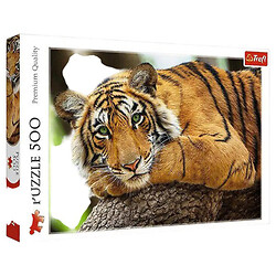 Пазли "Портрет тигра", 500 елементів, Trefl