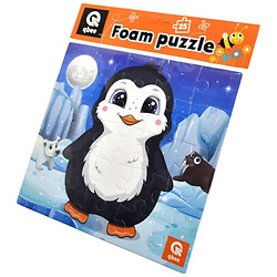 Пазлы фомовые, 25 элм "Пингвинчик", Qbee