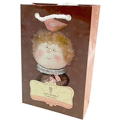 Пакет бумажный "Мальчик Пан Коцкий", 8x12x3.5см, Bourgeois