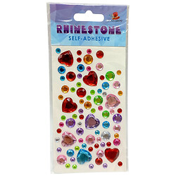 Стрази самоклеючі, 13x7,5см, Art Studio Of Happiness