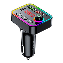 FM модулятор Havit HV-FM819BT, Чорний