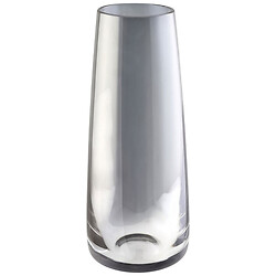 Ваза для цветов стеклянная гладкая в ассортименте, 15х6 см