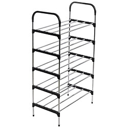 Етажерка для взуття на 5 полиць, 56х24х97 см